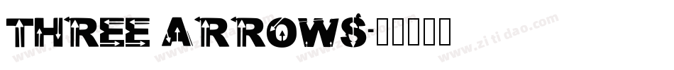 Three Arrows字体转换
